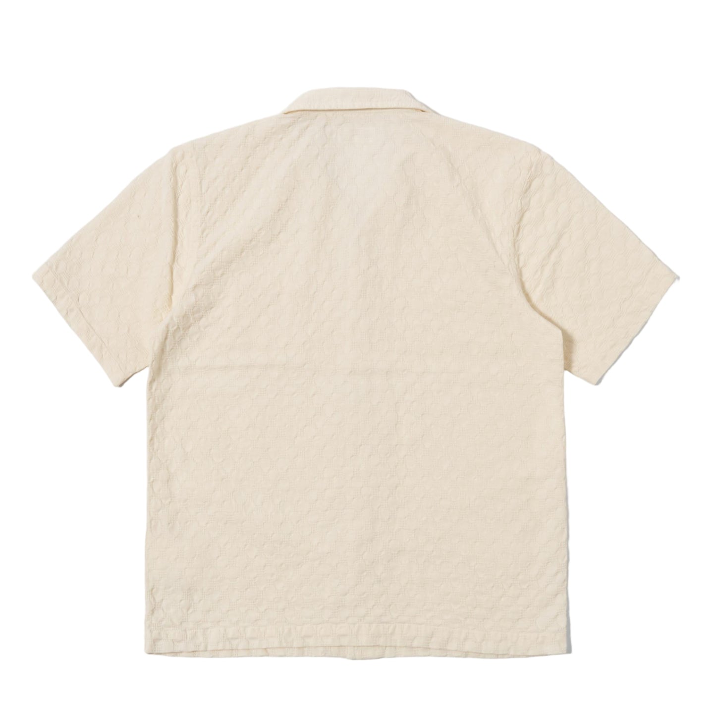 Universal Works Dot Waffle Road Ecru Shirt