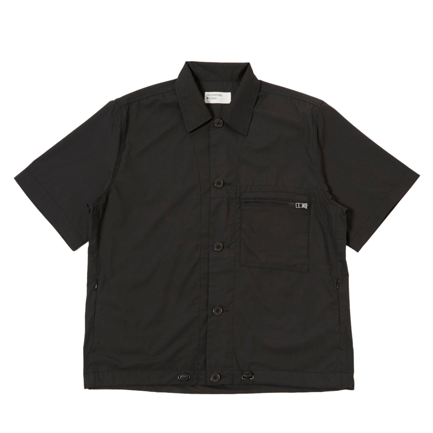 Universal Works Z Tech SS Black Overshirt