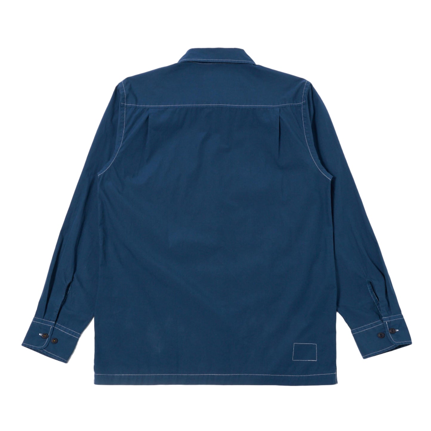 Universal Works CPO Navy Poplin Shirt