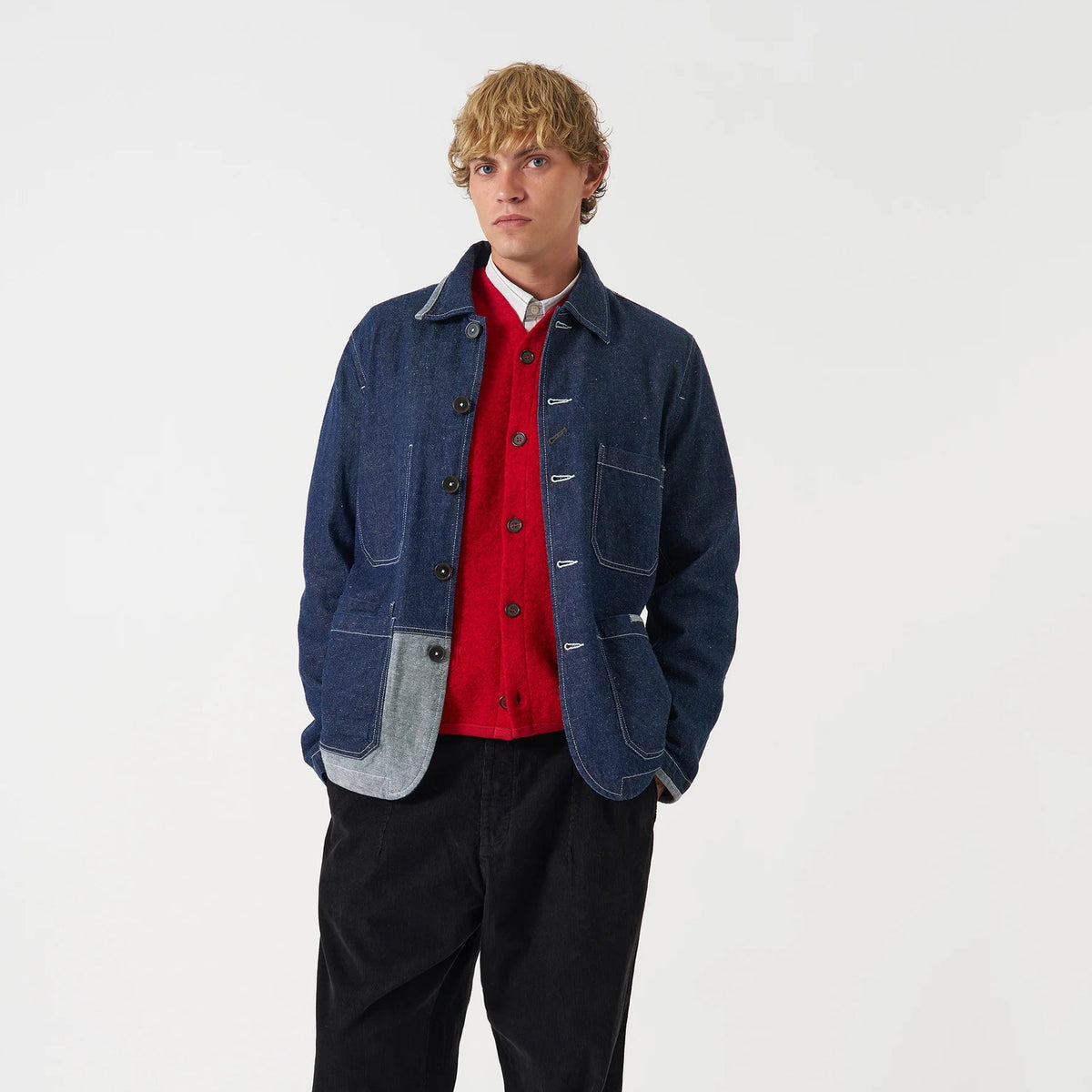 Universal Works Future Denim OG Bakers Jacket