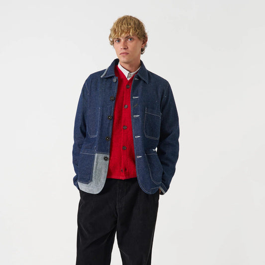 Universal Works Future Denim OG Bakers Jacket