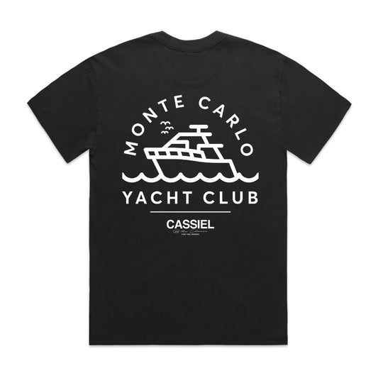 Cassiel Monte Carlo Faded Black Tee