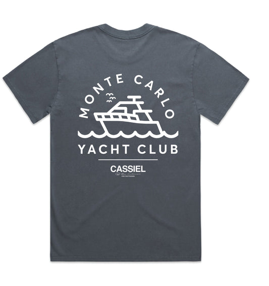 Cassiel Monte Carlo Faded Indigo Tee