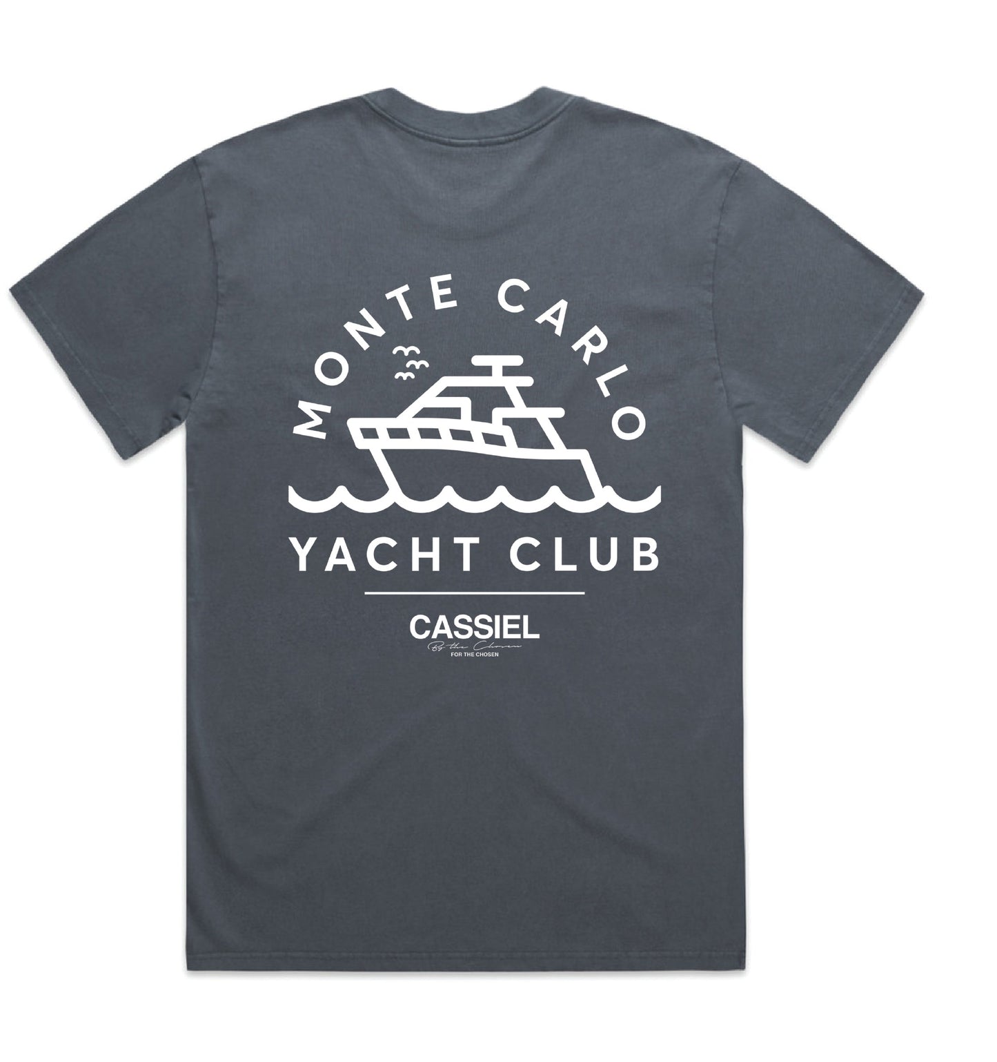 Cassiel Clo Monte Carlo Faded Indigo Tee