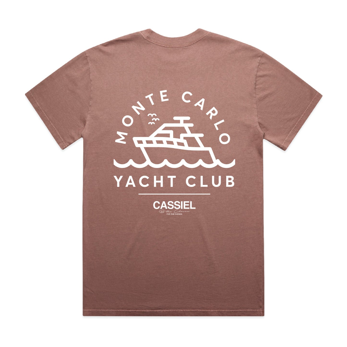 Cassiel Monte Carlo Faded Pink Tee