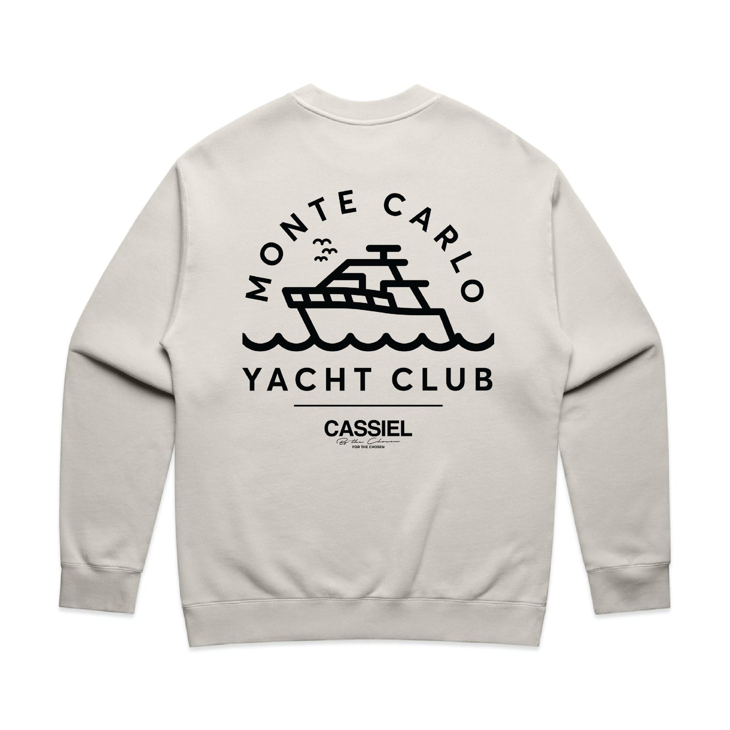 Cassiel Monte Carlo Faded Bone Sweatshirt