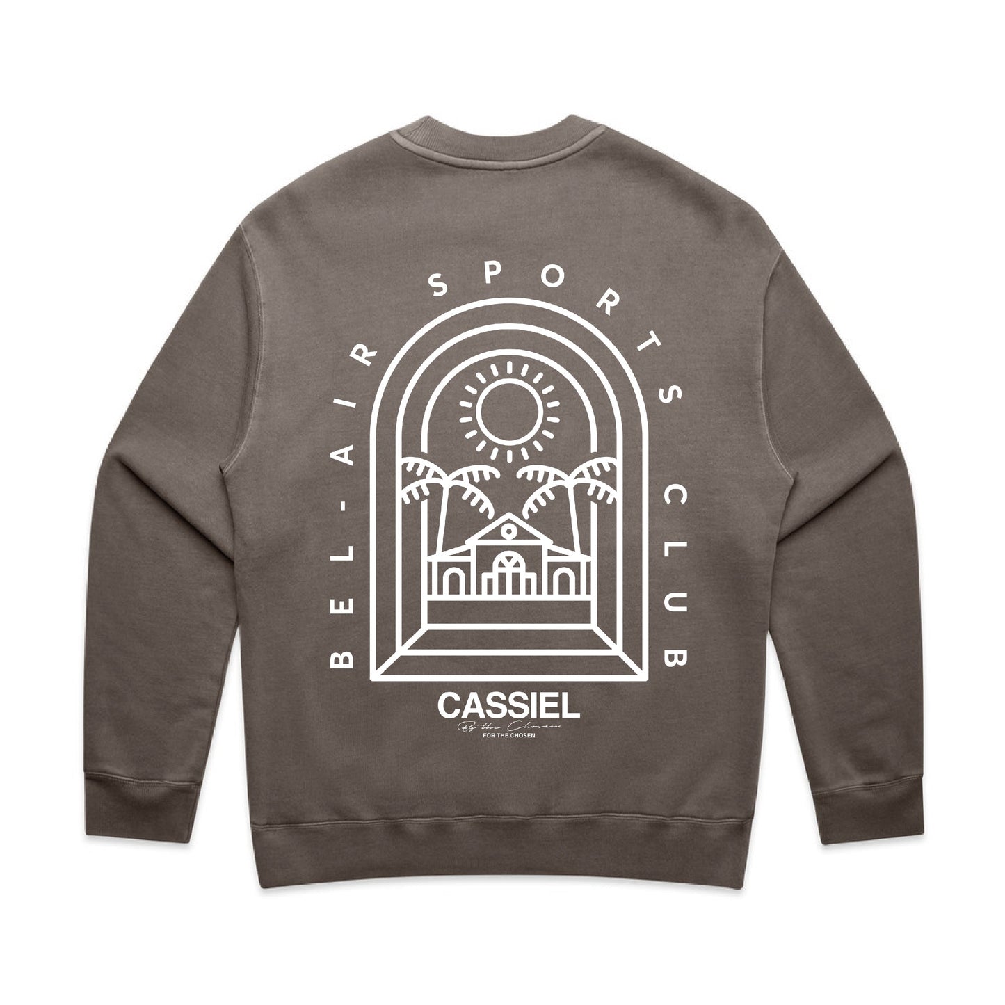 Cassiel Bel Air Faded Grey Sweatshirt