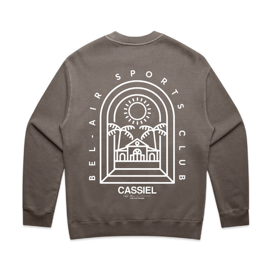 Cassiel Bel Air Faded Grey Sweatshirt