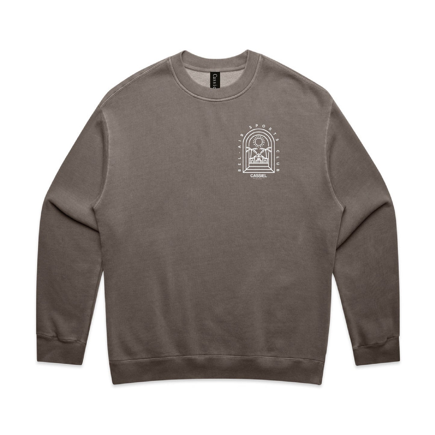 Cassiel Bel Air Faded Grey Sweatshirt