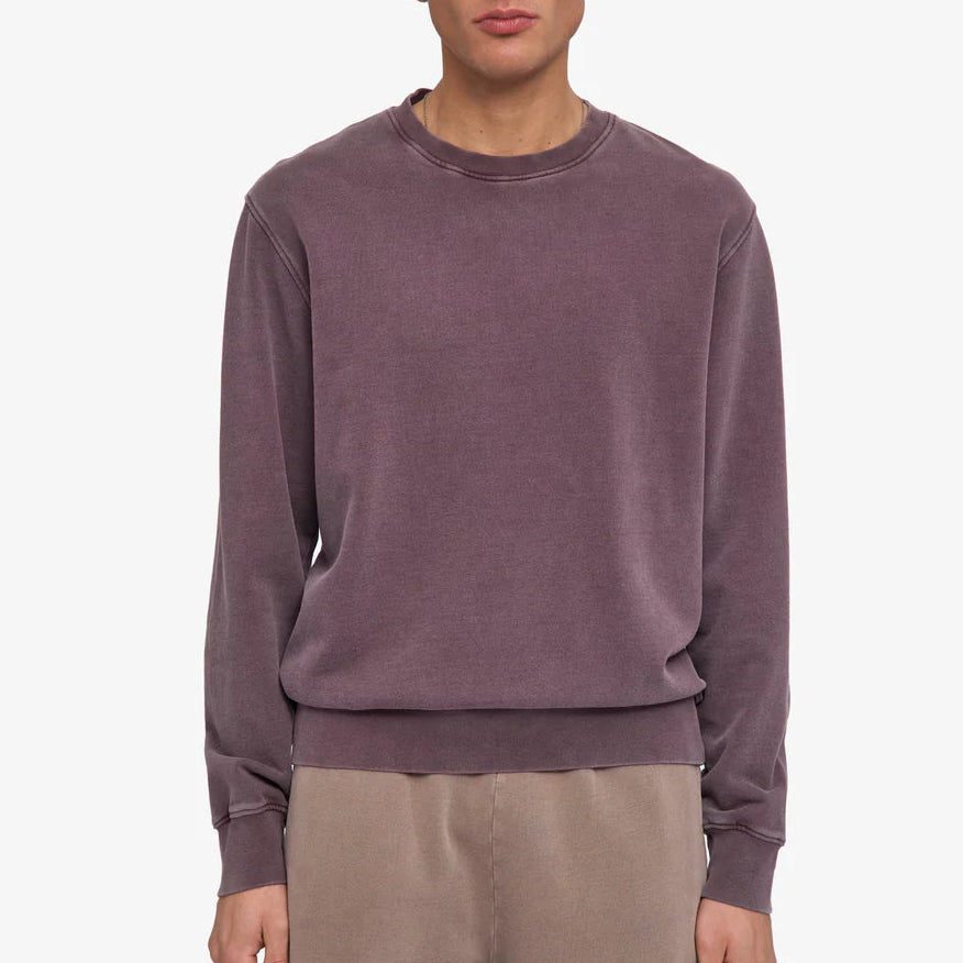 Colorful Standard Classic Organic Crew Faded Grape Sweatshirt