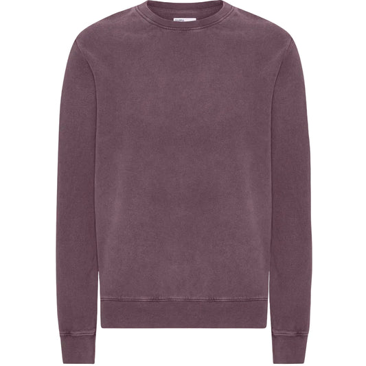 Colorful Standard Classic Organic Crew Faded Grape Sweatshirt