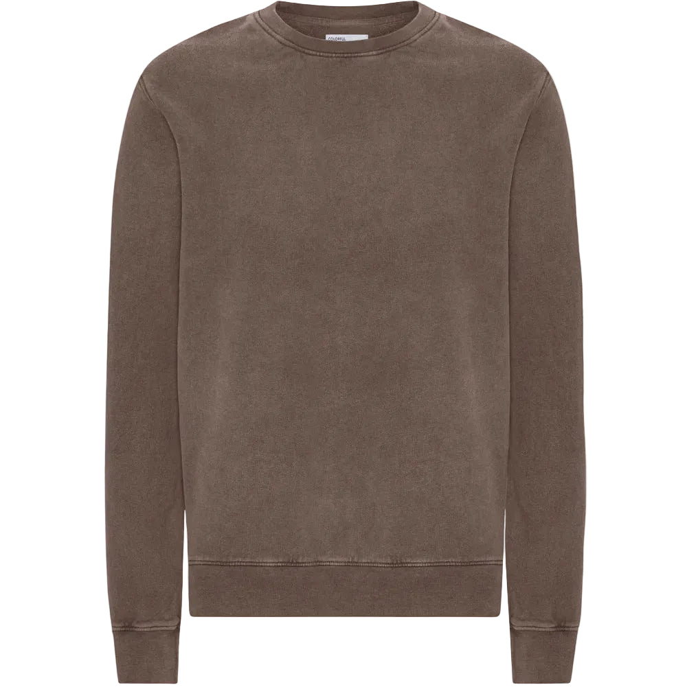 Colorful Standard Classic Organic Crew Faded Mud Sweatshirt