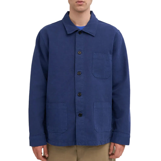 Colorful Standard Marine Blue Workwear Jacket