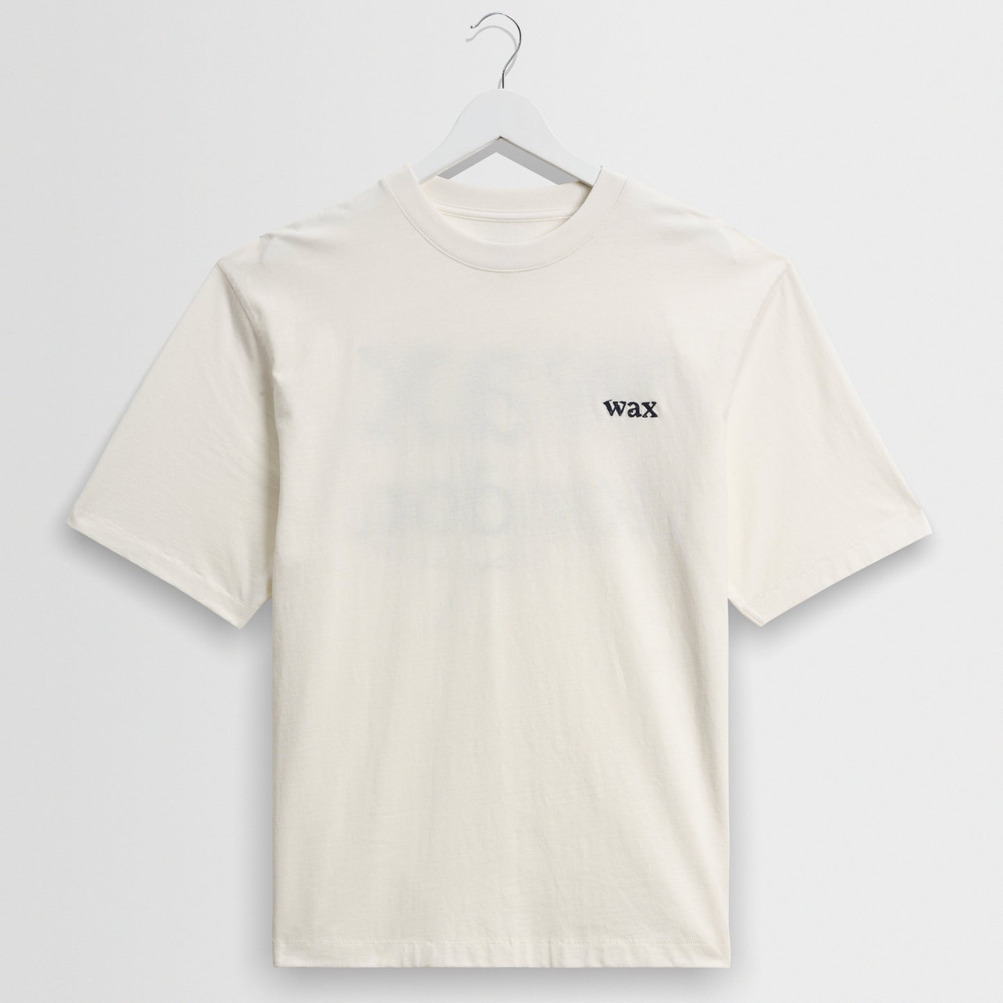Wax London Dean Scribble Print White Tee