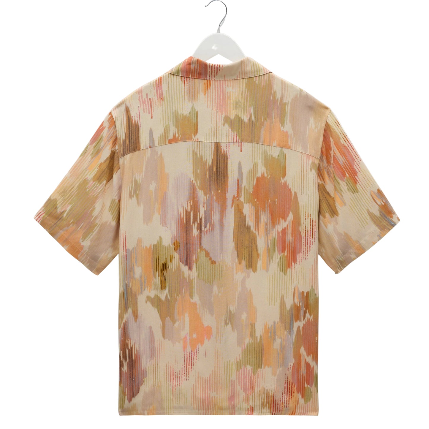 Wax London Didcot Corrigated floral SS Shirt