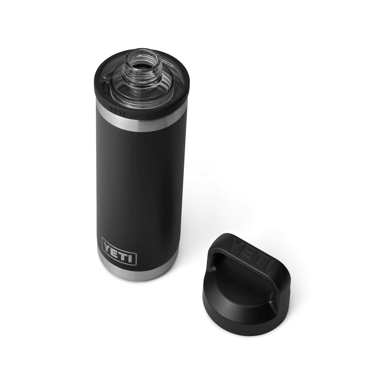 YETI Rambler 18 OZ Black Chug Cap Bottle