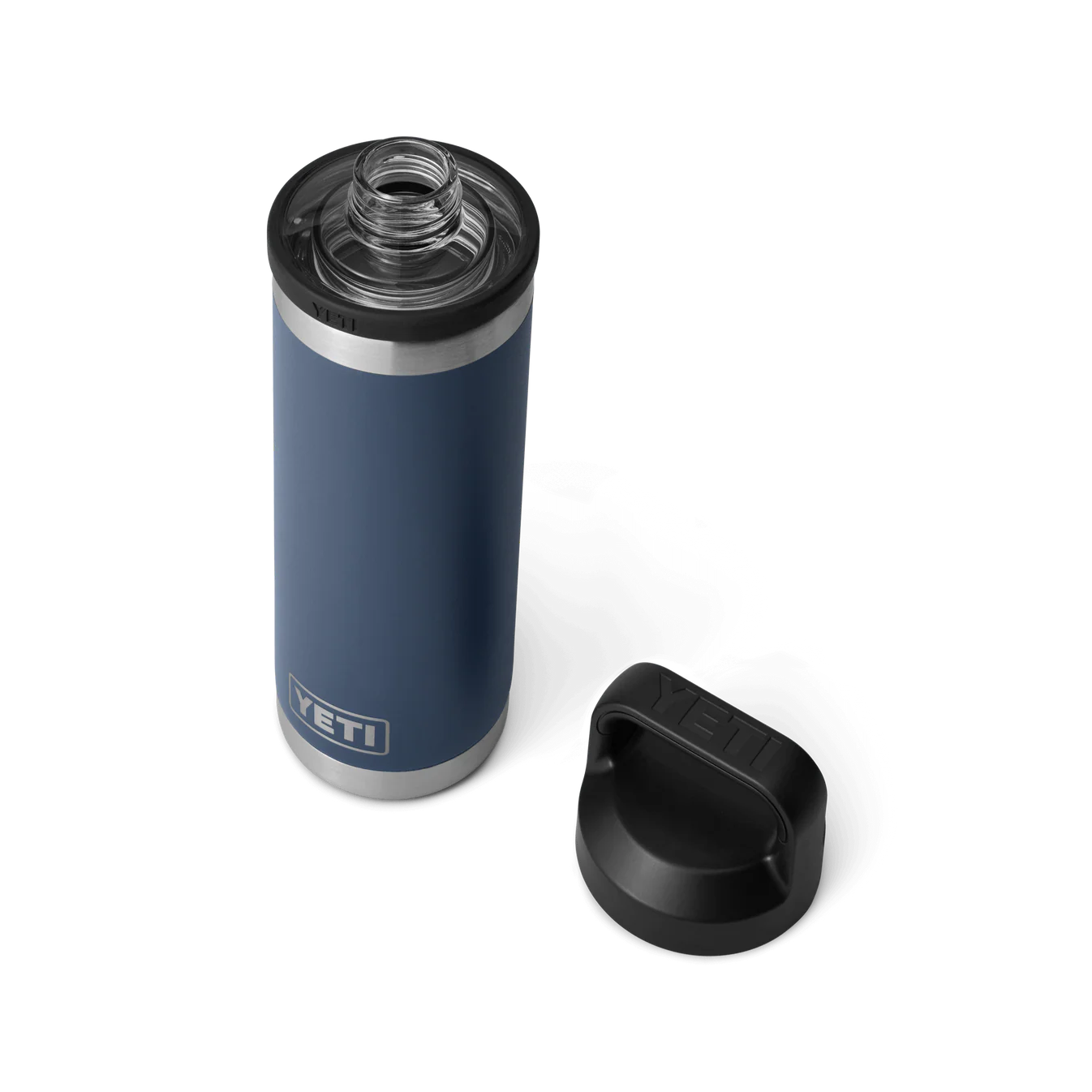 YETI Rambler 18 OZ Navy Chug Cap Bottle