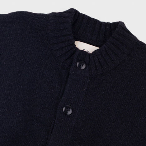 Folk Knitted Black Jacket