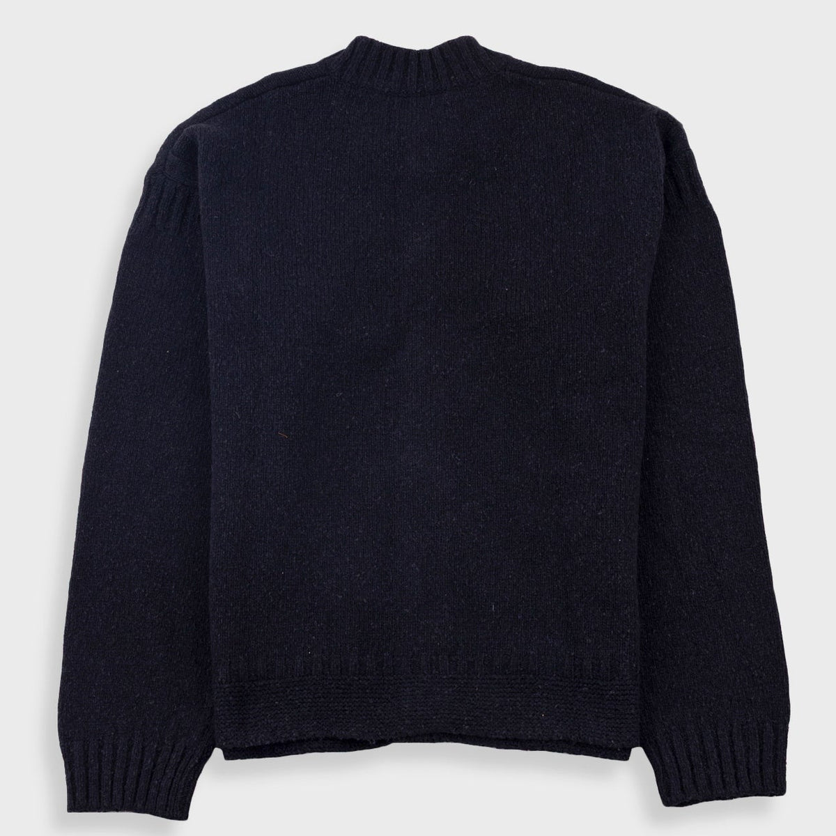 Folk Knitted Black Jacket