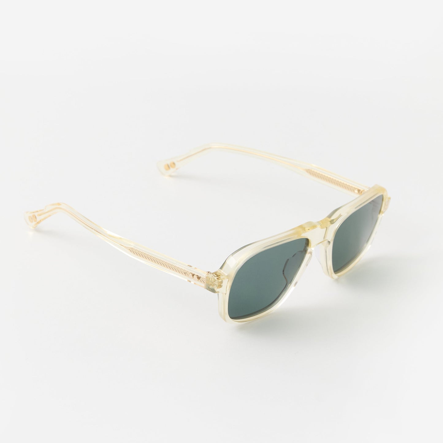 Oscar Deen Fraser Champagne Olive Sunglasses