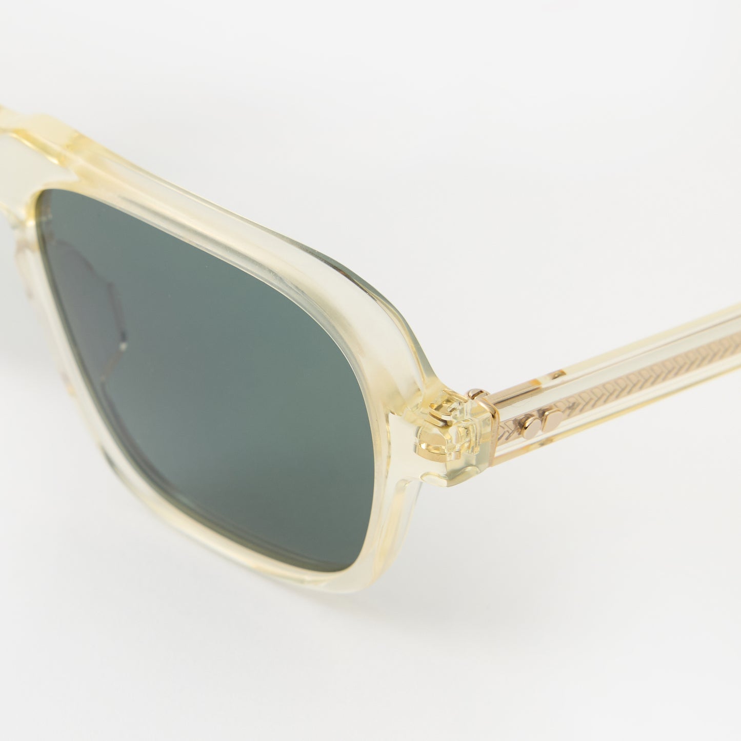 Oscar Deen Fraser Champagne Olive Sunglasses