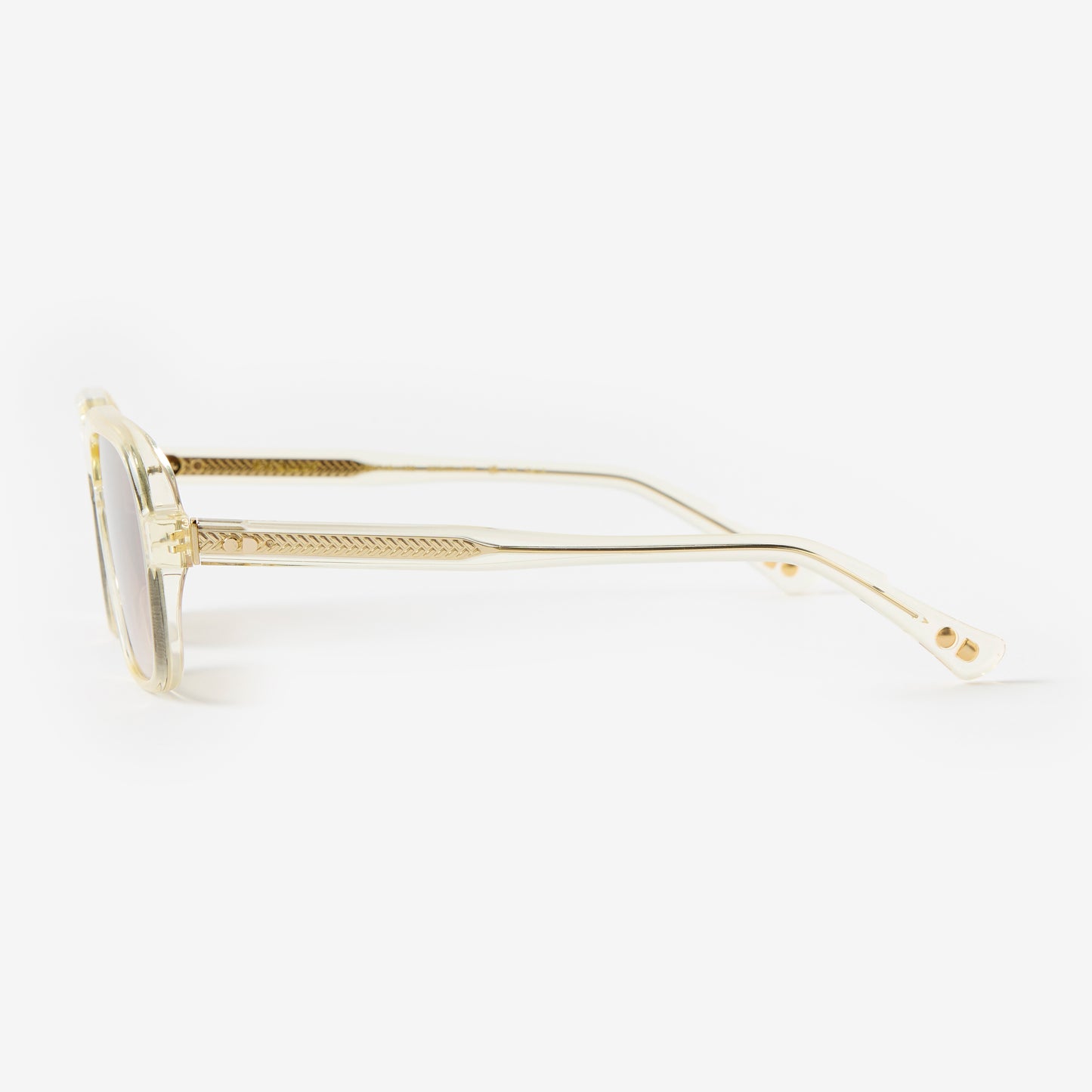 Oscar Deen Fraser Champagne Chocolate Brown Gradient Sunglasses