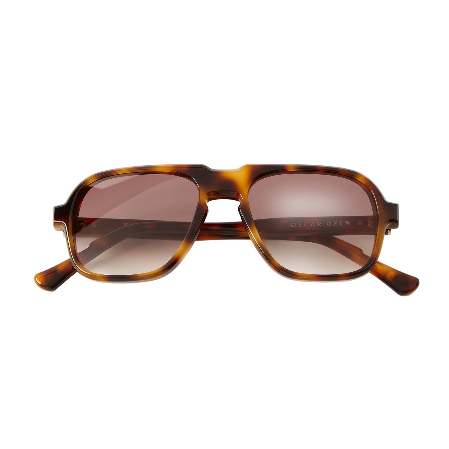 Oscar Deen Fraser Tortoise Claret Gradient Sunglasses