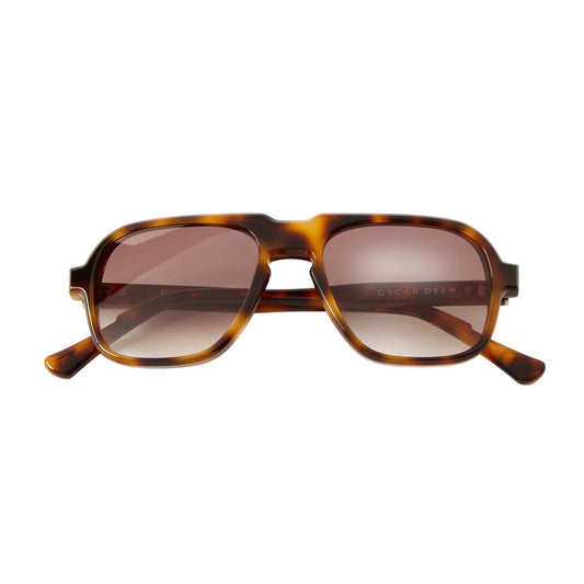 Oscar Deen Fraser Tortoise Claret Gradient Sunglasses