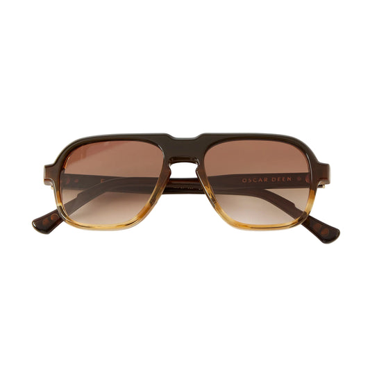 Oscar Deen Fraser Mocha Chocolate Sunglasses