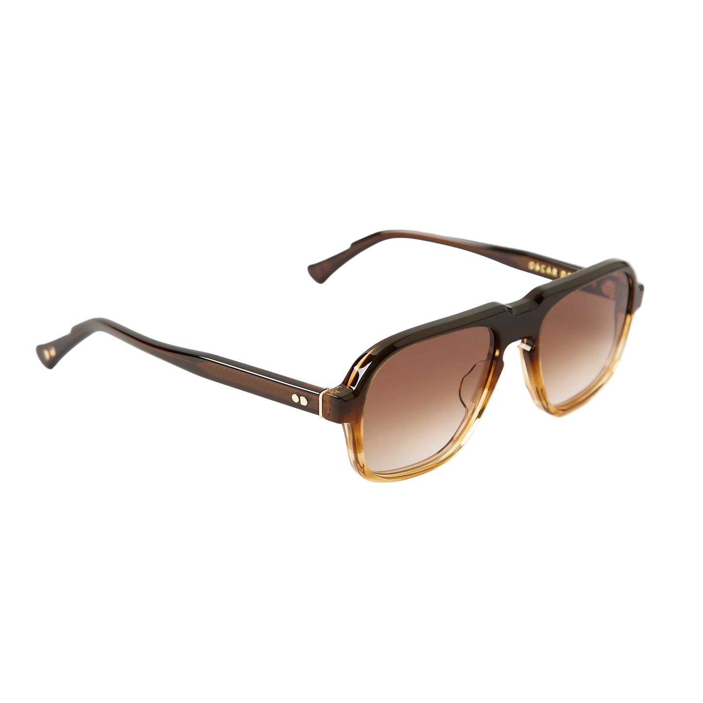 Oscar Deen Fraser Mocha Chocolate Sunglasses