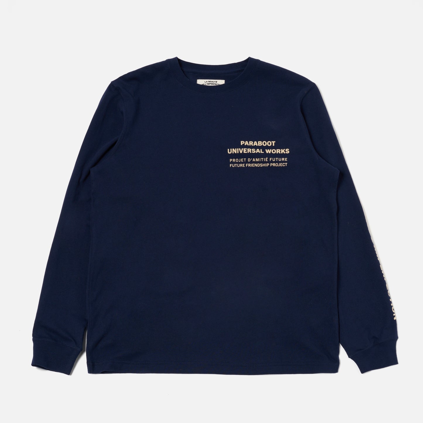 Universal Works Long Sleeve Navy Top