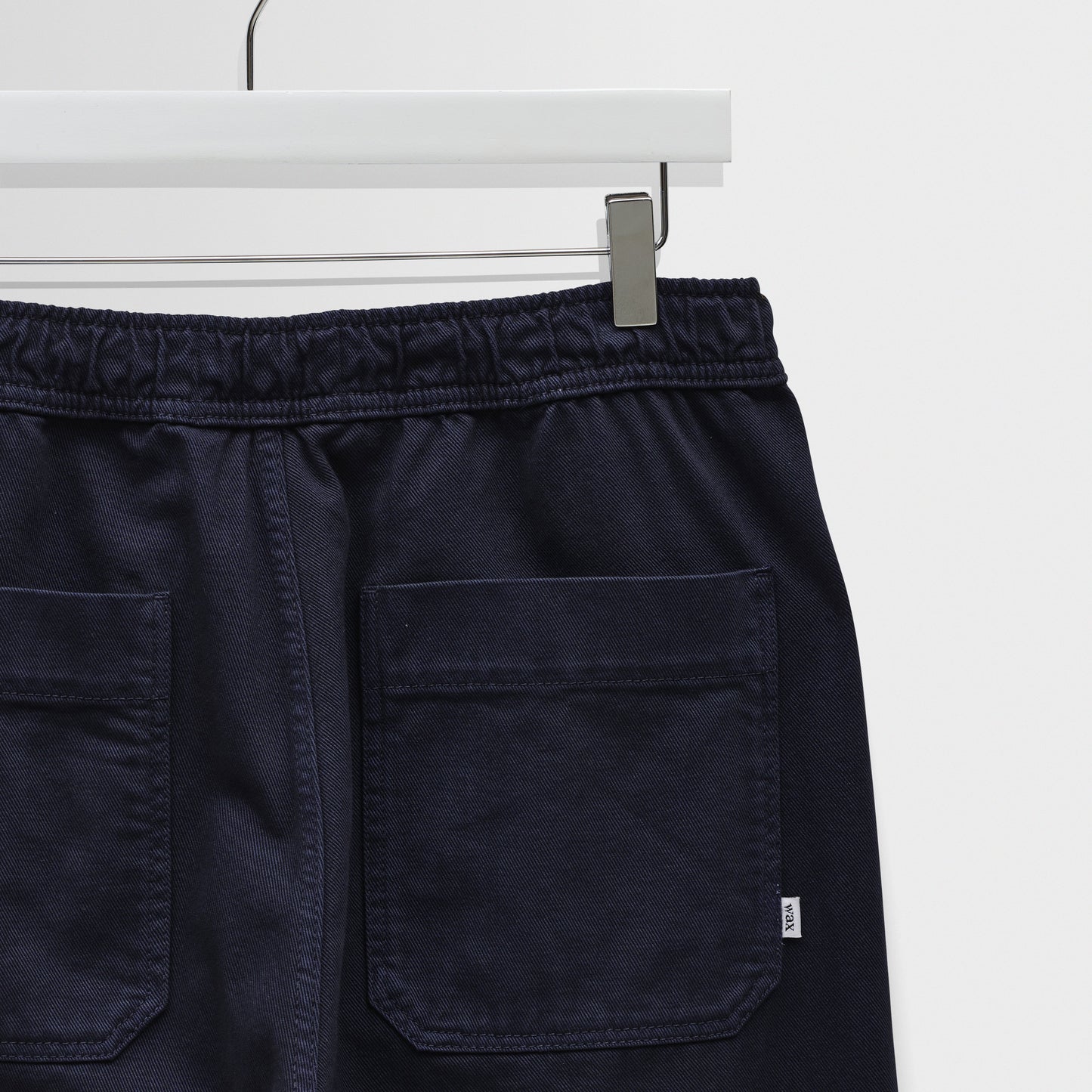 Wax London Hyde Cotton Twill Navy Trouser