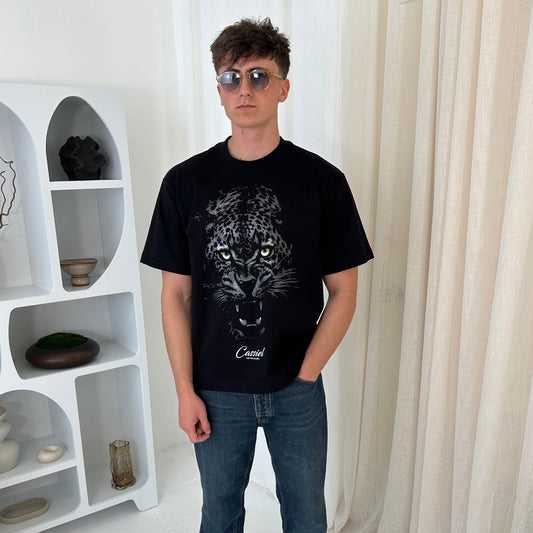 Cassiel Clo Panther Box Black Tee