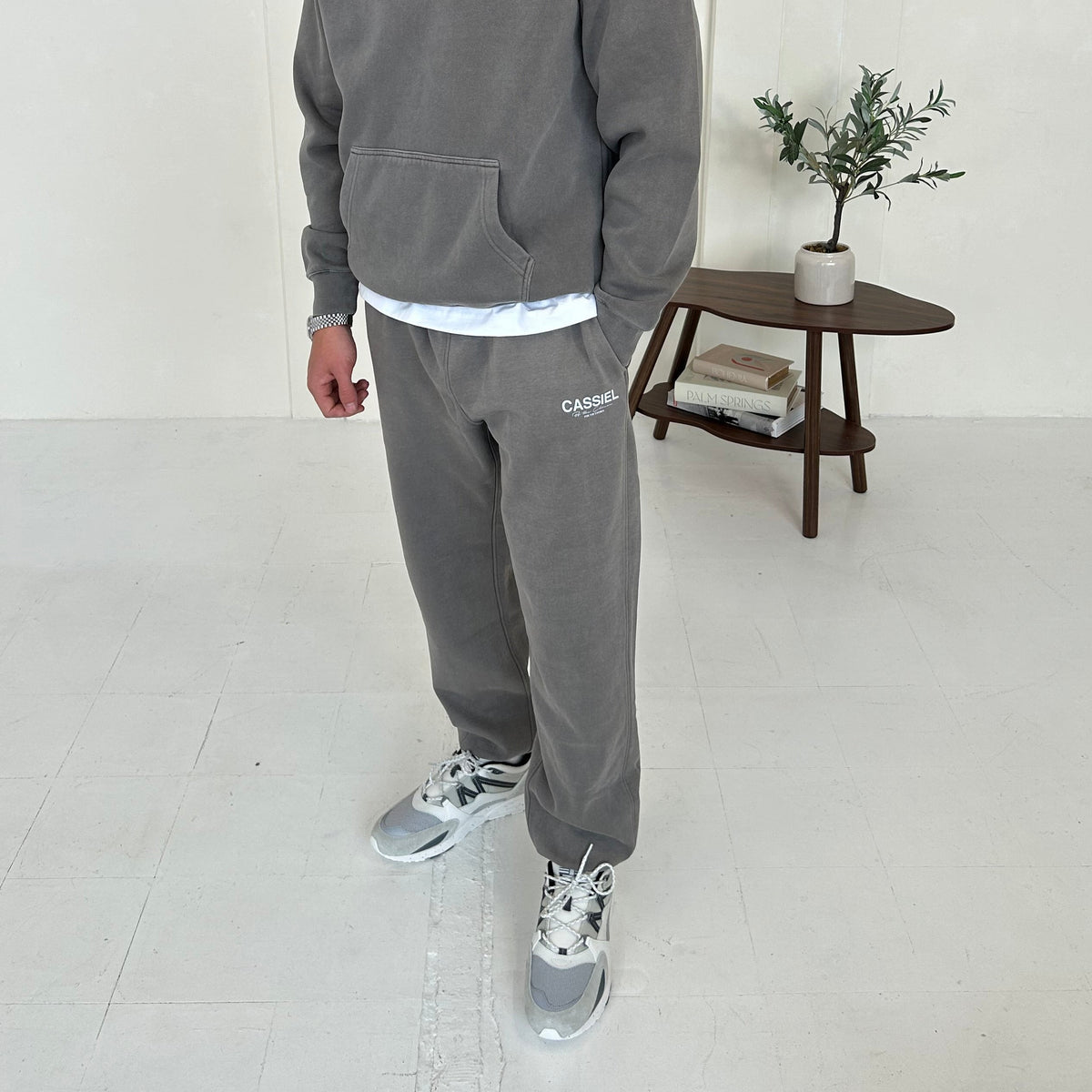 Cassiel Clo For The Chosen Faded Grey Sweatpant
