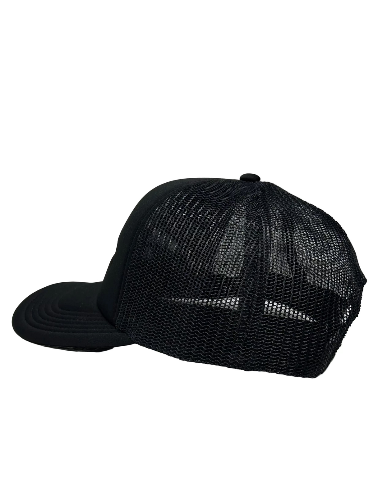Cassiel Clo Arch Logo Black Foam Trucker Cap