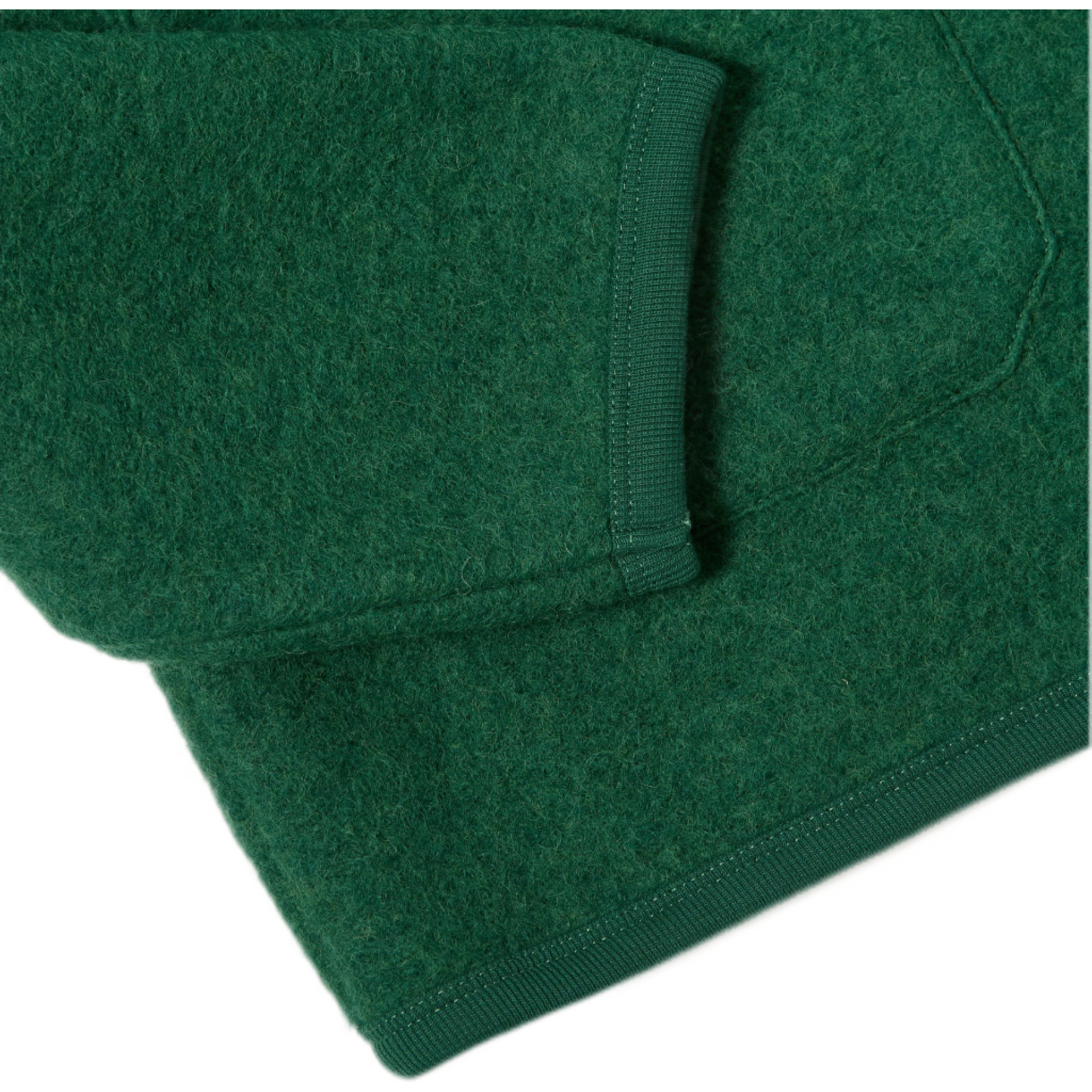 Universal Works Wool Fleece Green Cardigan