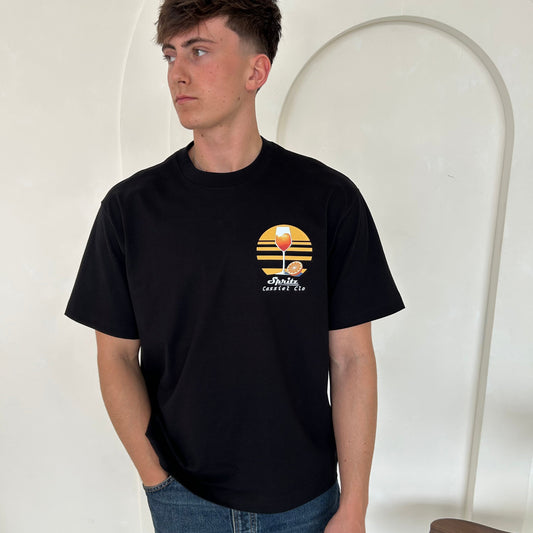 Cassiel Clo Spritz Box Black Tee
