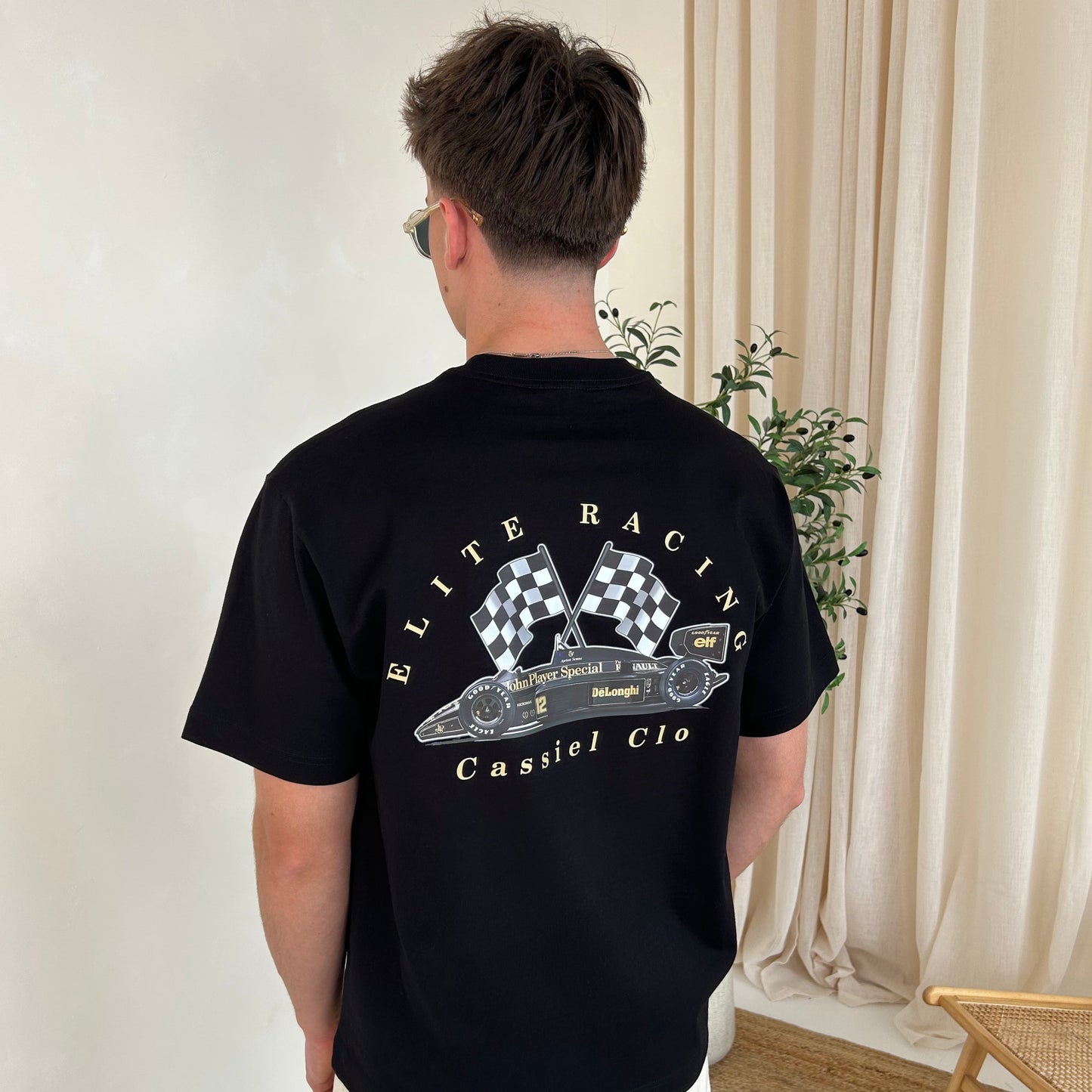 Cassiel Clo Elite Racing Box Black Tee