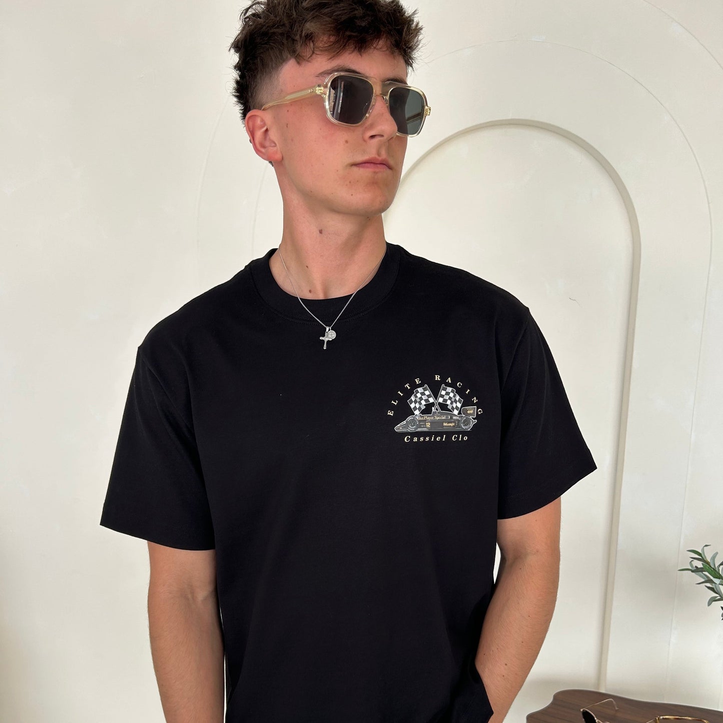 Cassiel Clo Elite Racing Box Black Tee