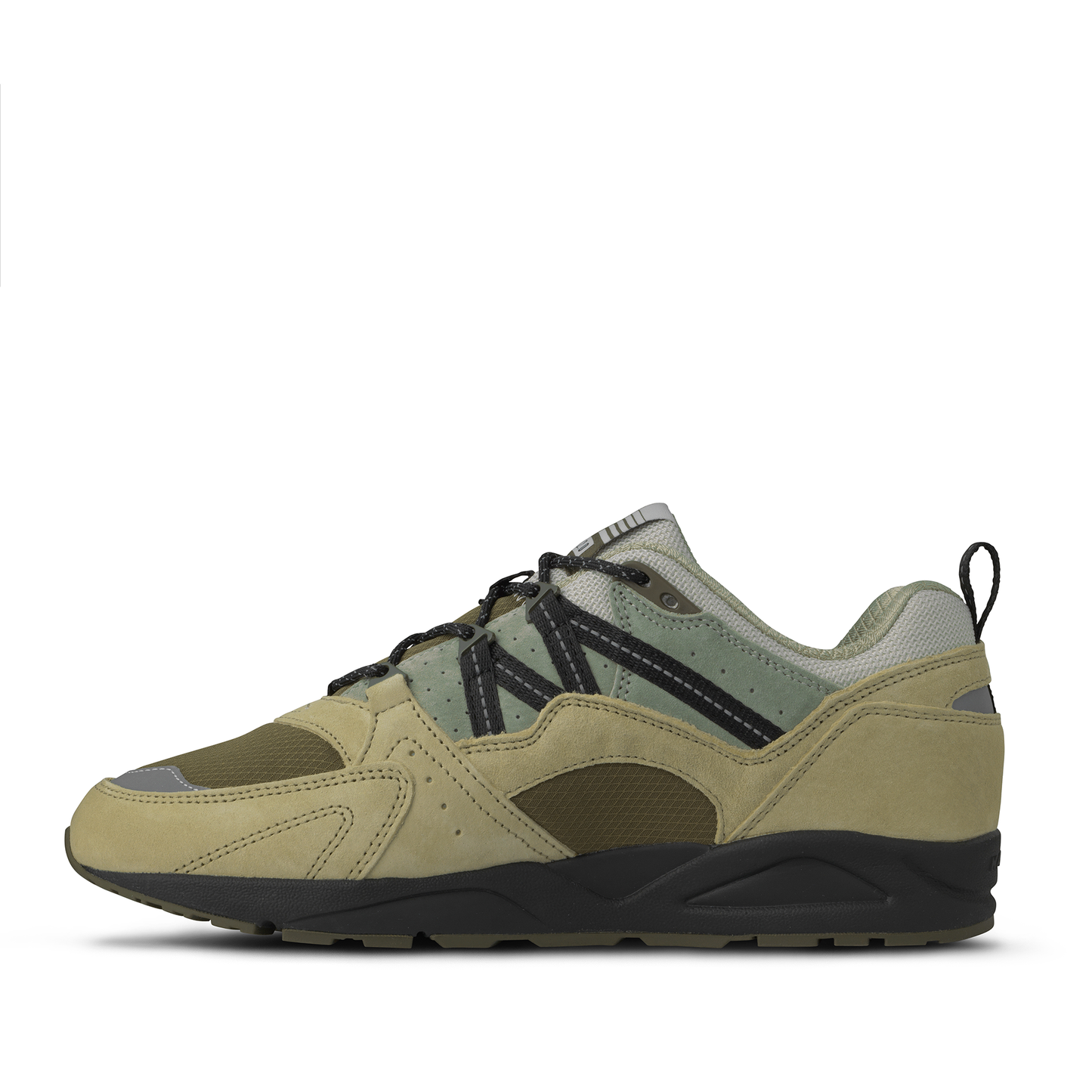 Karhu Fusion 2.0 Pale Olive Green Jet Black Trainer