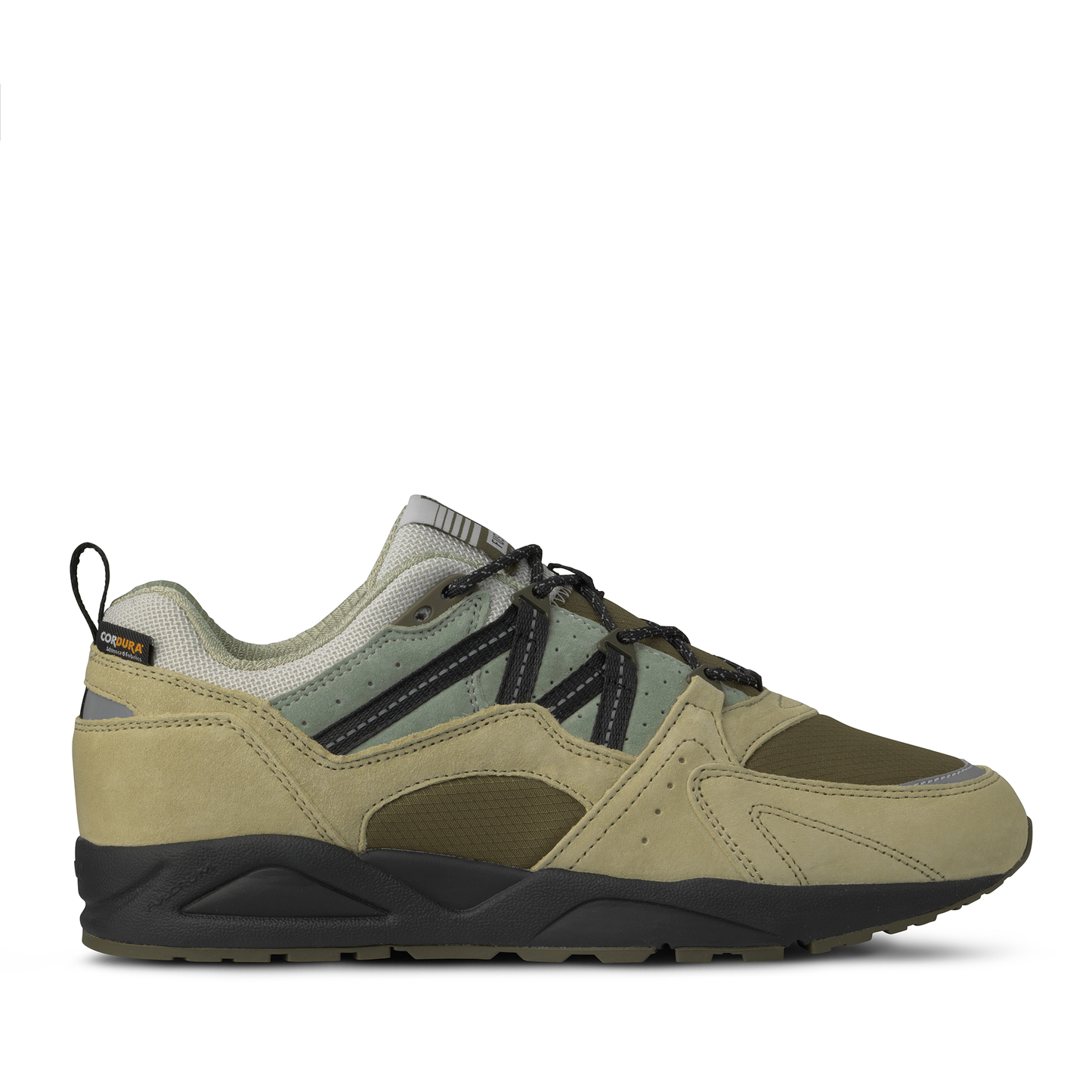 Karhu Fusion 2.0 Pale Olive Green Jet Black Trainer