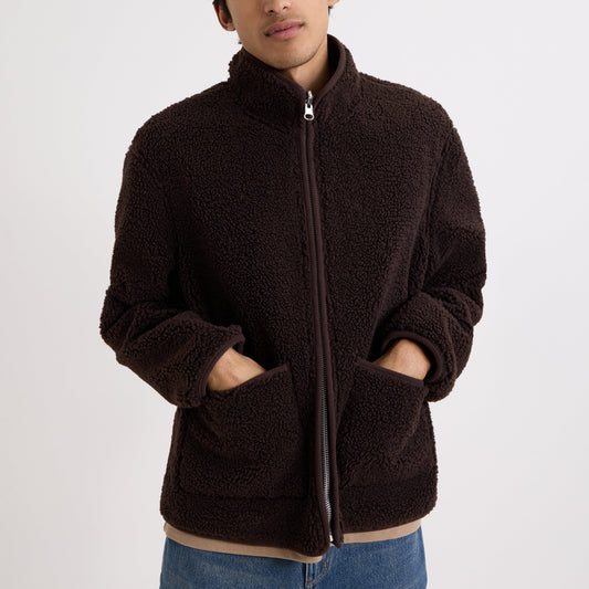 Wax London Reversible Cord Brown Killick Jacket