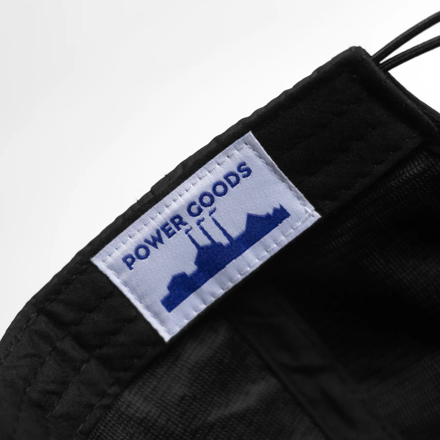 Power Goods Nylon Surf Black Cap