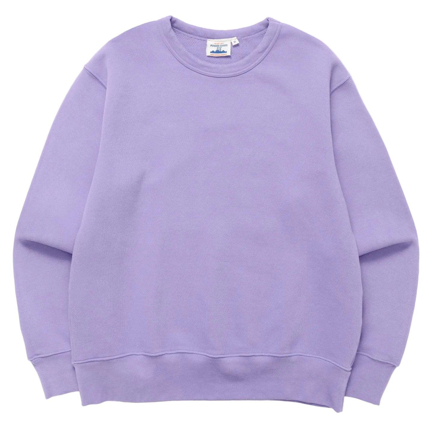 Power Goods Loopback Dusty Violet Crewneck Sweatshirt
