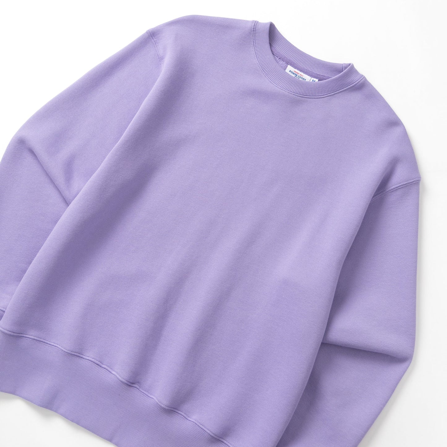 Power Goods Loopback Dusty Violet Crewneck Sweatshirt