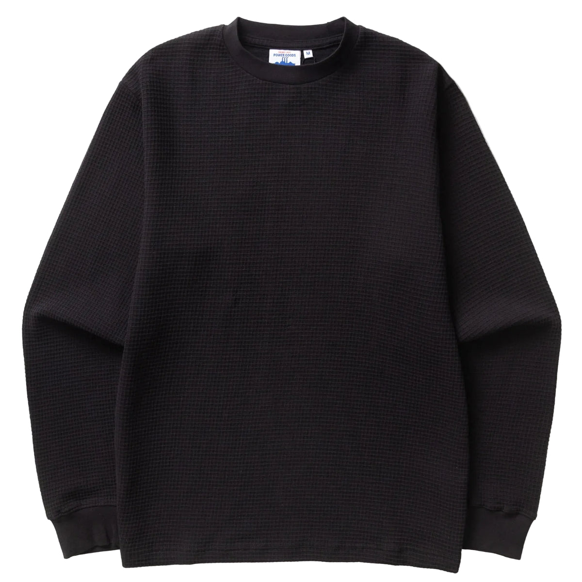 Power Goods Long Sleeve Thermal Waffle Coffee Top