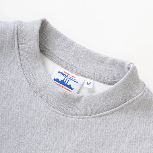 Power Goods Super Weight Heather Grey Sweatshirt