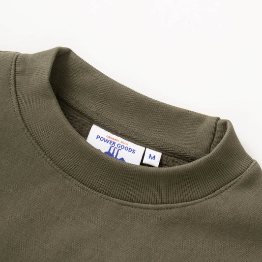 Power Goods Super Weight Dark Olive Sweatshirt