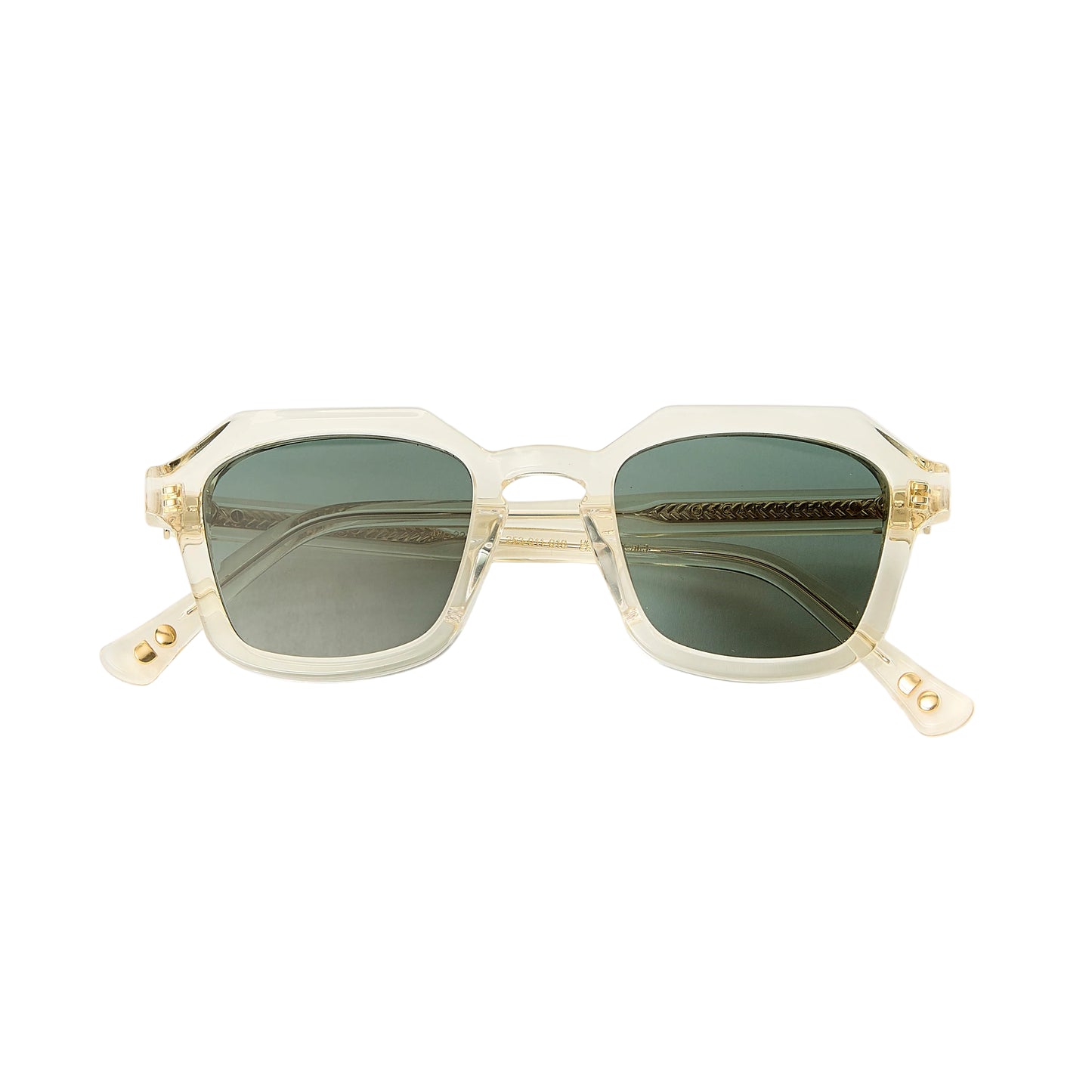 Oscar Deen Diego Champagne Green Sunglasses