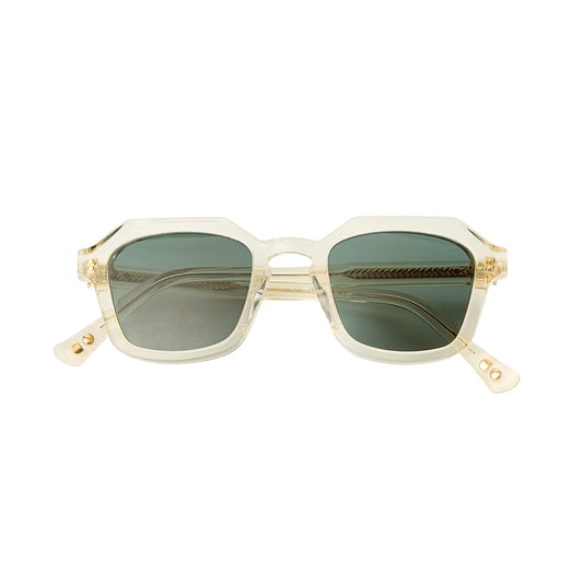Oscar Deen Diego Champagne Green Sunglasses